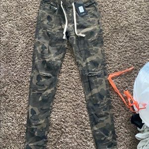 Camo joggers